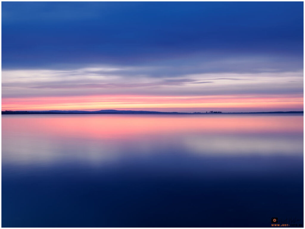 Sonnenuntergang in Steinhude am Steinhuder Meer - Langzeitbelichtung