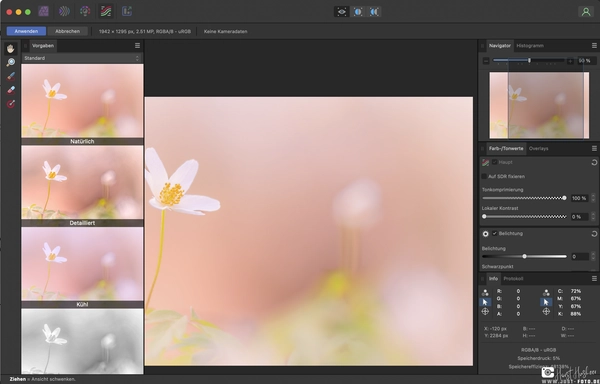 Affinity Photo kaufen, runterladen und Lizensieren - Anleitung auf just-foto.de