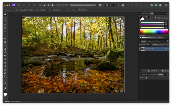 Affinity Photo - just-foto.de